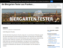 Tablet Screenshot of biergarten-tester.de